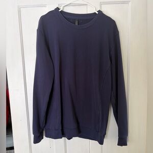 Fabletics Navy Crewneck Sweatshirt